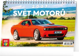 Svět motorů 2027 - stolní kalendář