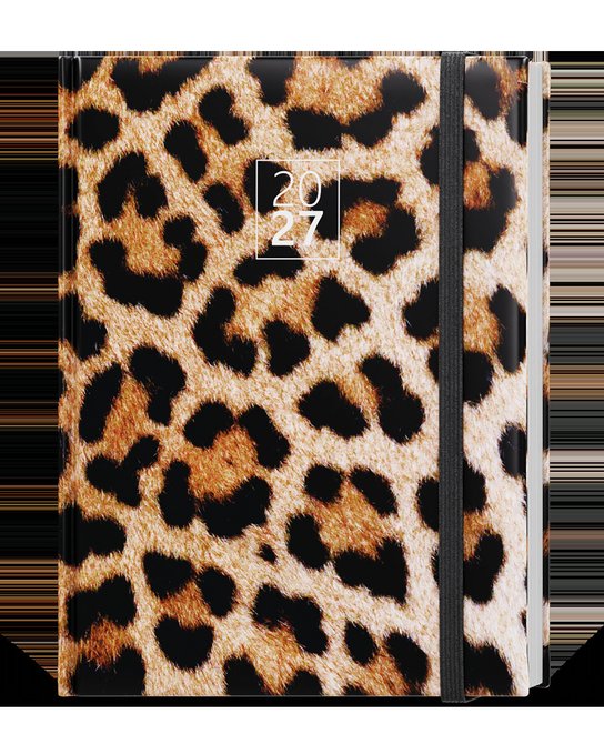 Denní diář 2027 Adam Lamino B6 Leopard