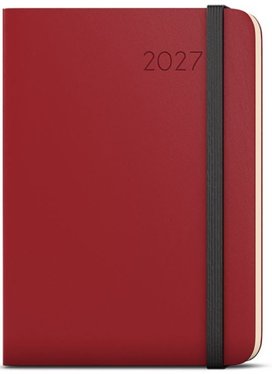 Denní diář 2027 David Hemingway A5 bordó