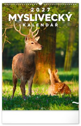 Myslivecký kalendář 2027 - nástěnný kalendář