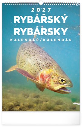 Rybářský kalendář 2027 - nástěnný kalendář