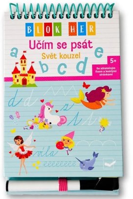 Blok her Učím se psát Svět kouzel