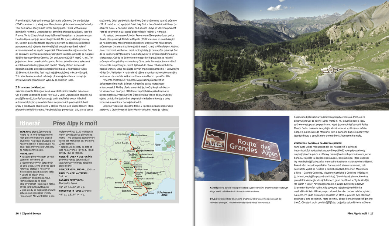 Evropou na motorce