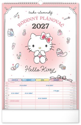 Rodinný plánovač 2027 - nástěnný kalendář