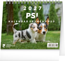 Psi 2027 - stolní kalendář