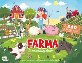 Zabávaj sa a nalepuj zas a znovu! Farma