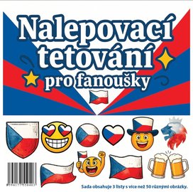 Nalepovací tetování pro fanoušky