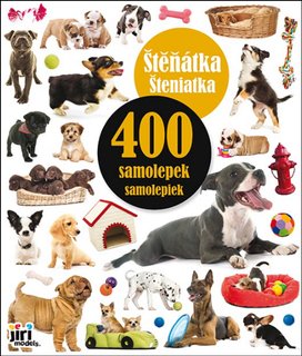 400 samolepek Štěňátka