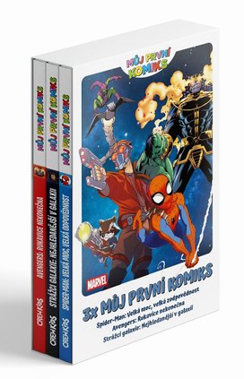 3x Můj první komiks Superhrdinové