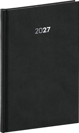 Týdenní diář Balakon 2027 černý