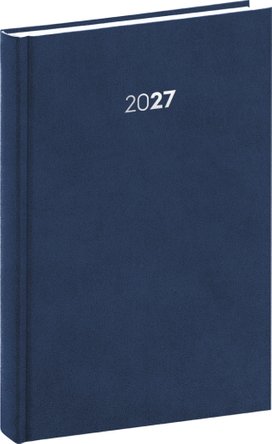 Denní diář Balakon 2027 tmavě modrý