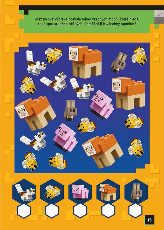 LEGO® Minecraft® Výprava za vzácnými moby