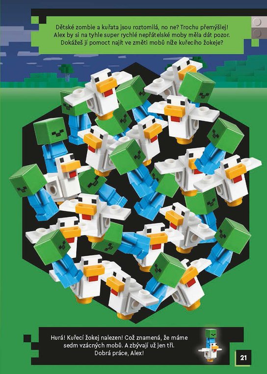 LEGO® Minecraft® Výprava za vzácnými moby