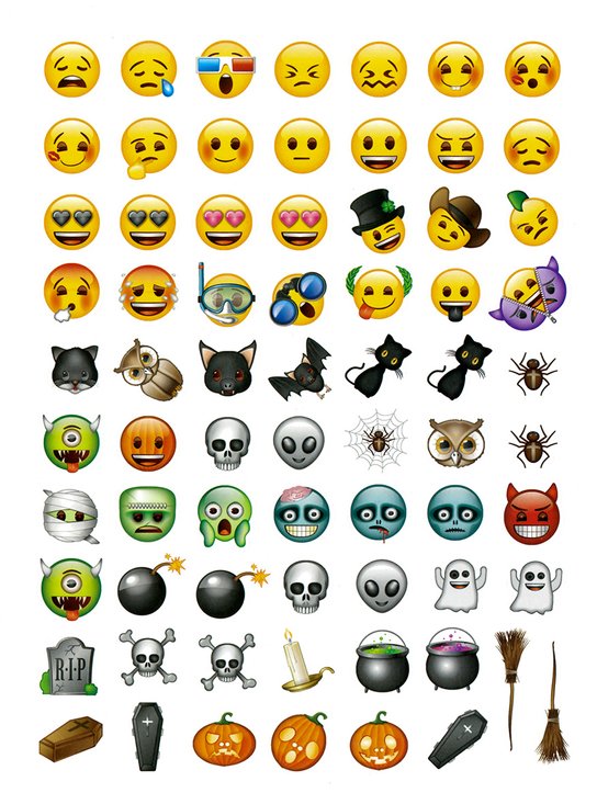 Emoji oficiální kniha samolepek
