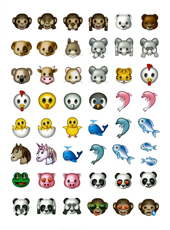 Emoji oficiální kniha samolepek