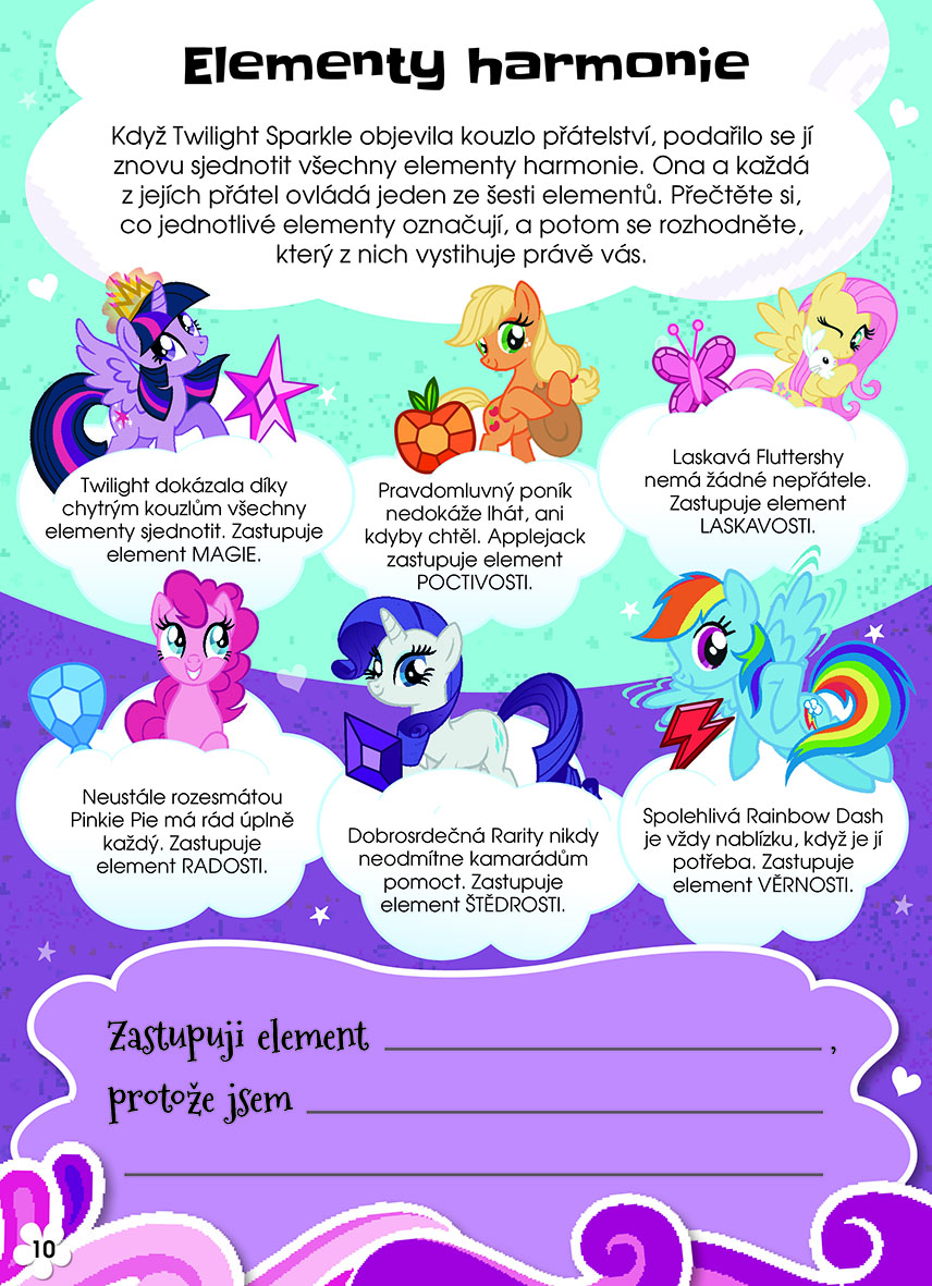 My Little Pony - Kniha hádanek s dárkem
