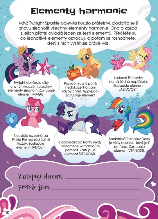 My Little Pony - Kniha hádanek s dárkem
