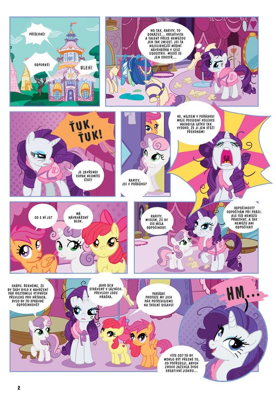 My Little Pony Aktivity s hračkou - Rarity