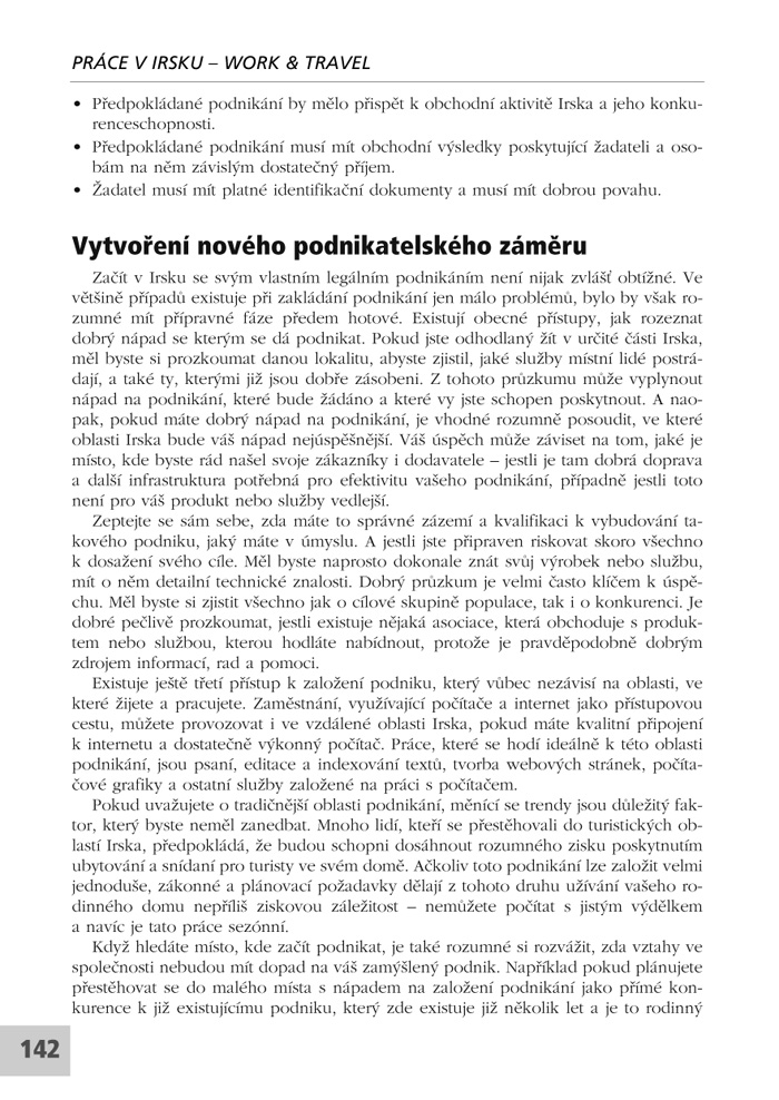 Práce v Irsku