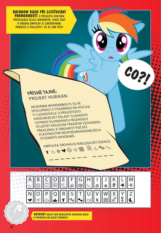 My Little Pony - Aktivity s hračkou - Rainbow Dash