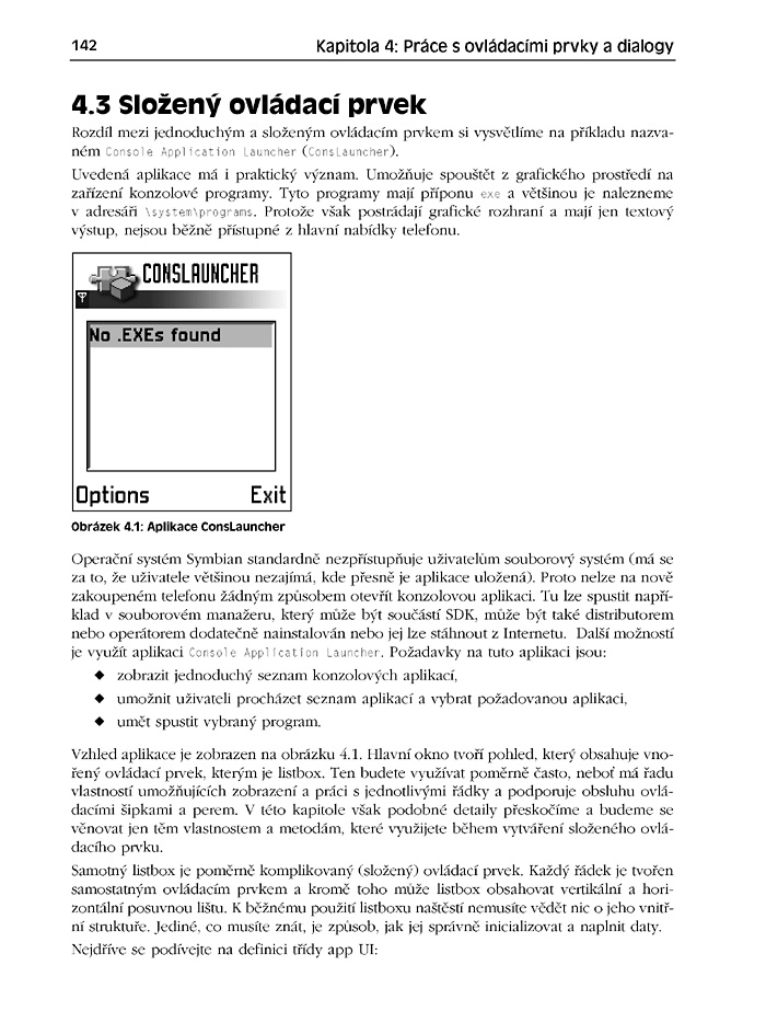 Programujeme aplikace pro Symbian OS