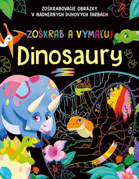 Zoškrab a vymaľuj Dinosaury