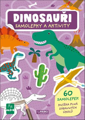 Dinosauři samolepky a aktivity