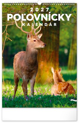 Poľovnícky kalendár 2027 - nástenný kalendár