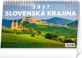 Slovenská krajina 2027 - stolový kalendár