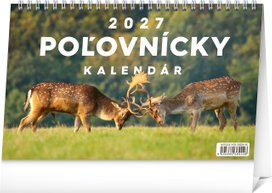 Poľovnícky kalendár 2027 - stolový kalendár