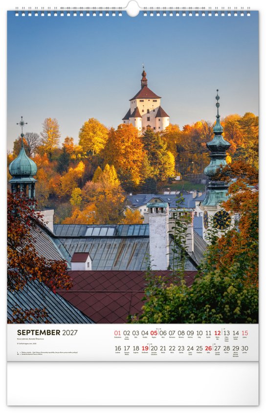 Naše Slovensko 2027 - nástenný kalendár