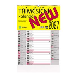 New 2027 - nástěnný kalendář