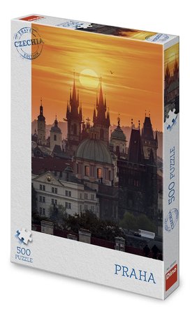 Puzzle 500 Praha stověžatá