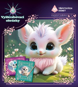 Vyškrabovací obrázky Magická zvířátka