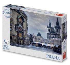 Puzzle 1000 Zimní orloj