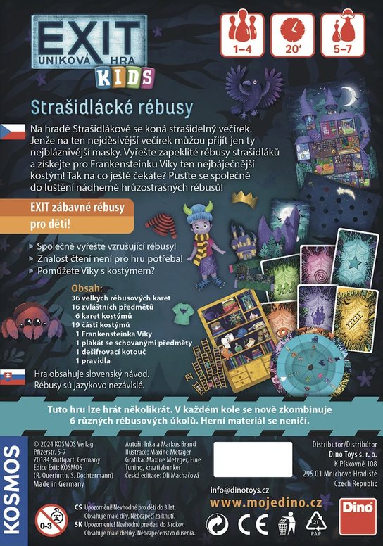 Úniková hra Strašidlácké rébusy