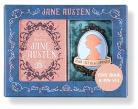 Jane Austen Tiny Book and Pin Set