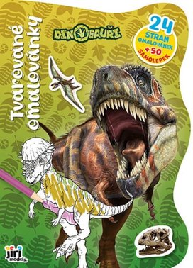 Tvarované omalovánky Dinosauři