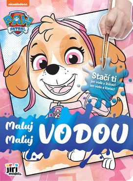 Maľuj vodou Labková patrola