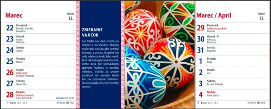 Zvyky a tradície 2027 - stolový kalendár