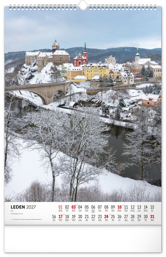 Má vlast 2027 - nástěnný kalendář