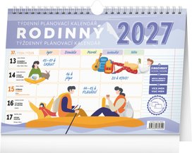 Rodinný plánovací 2027 - stolní kalendář