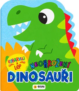 Neohrožení dinosauři Vybarvuj a lep