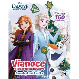 Samolepková knižka Vianoce v Ľadovom kráľovstve