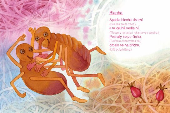 Spadla blecha do trní