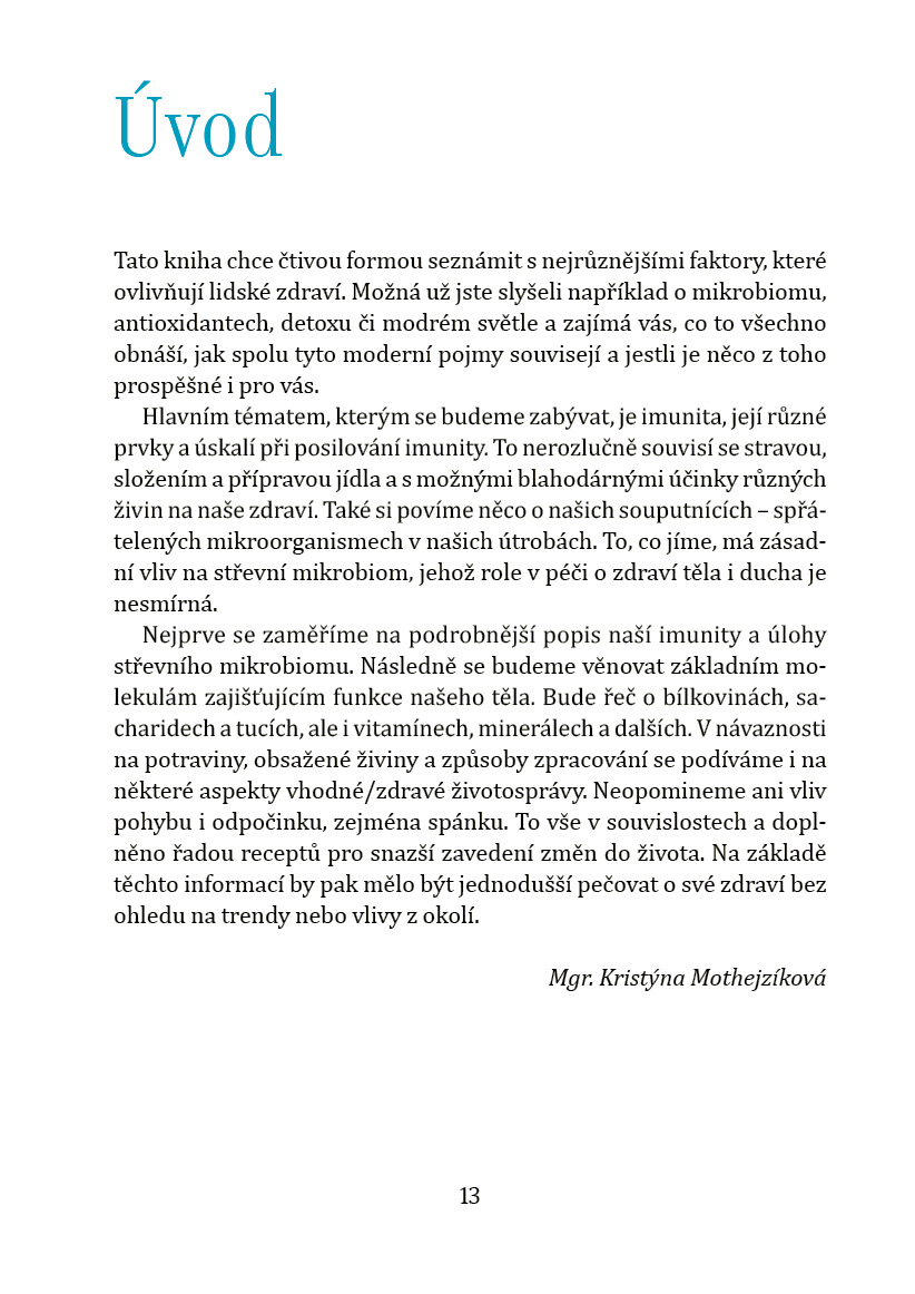 Imunita a mikrobiom