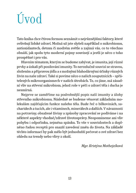 Imunita a mikrobiom