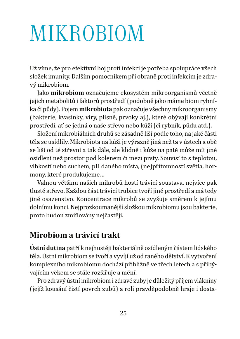 Imunita a mikrobiom
