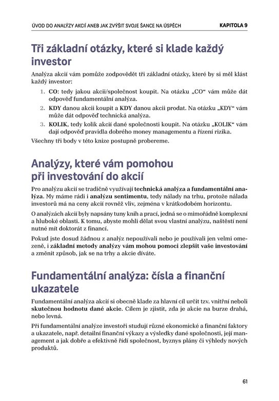 Cesta k finanční svobodě