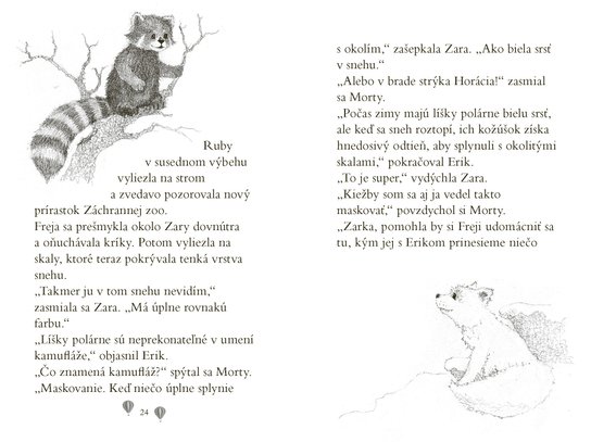 Zara a jej Záchranná zoo - Odvážna polárna líštička